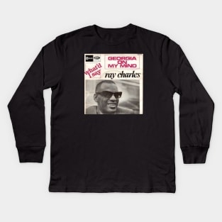 Ray Charles Kids Long Sleeve T-Shirt